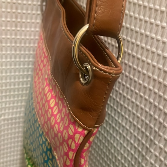 Stylish Multicolor Patterned Shoulder Bag - Picture 16 of 16